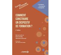 Comment construire un dispositif de formation ?