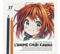 Comment Dessiner l’Anime Chibi Kawaii: Apprends à Colorier des Personnages Chibi et Kawaii avec Crayons de Couleur, Ombres, Lumière et Volume. 57 ... ... : Collection Artistique de Dessin Japonais)