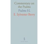 Commentary on the Psalms: Psalms I-L