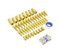 Commercial 45Pcs 1/4NPT Air Propelled Couplers with Finish and Fastlink Plan Air Tool Quick Separate Fittings