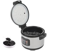 Commercial 8L Pearl Maker Machine for Bubble Tea - Tapioca Pearl Pot with Anti-Dry Burn Feature, Temperature-Sensitive Control for Perfect Milk Tea & Boba.