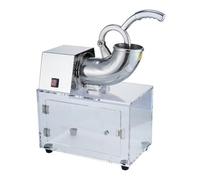 Commercial Acrylic Box Ice Crusher Snowflake Sheep Machine Milk Tea Shop Restaurant Canteen Special Food Grade Fast Powerful