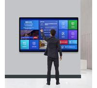 Commercial Advertising Screen Digital Kiosk Video Player, 1080P LCD Display with Smart Split Screen, Time Switch, Horizontal/Vertical Wall Mount, 178° Wide Viewing Angle Non-touchscreen-43”