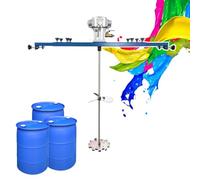 Commercial Air Agitator with Automatic Bracket Mixer, 0-1000Kg Stirring Capacity, Ideal for Spraying, Chemical, Food, and Textile Applications