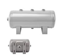Commercial Air Compressor Tank Kit, Large Capacity Horizontal Gas Pressure Reservoir for Oil, Mining, Automotive, and Marine Applications