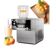 Commercial Air-Cooled Smoothie and Shaved Ice Maker, High-Capacity Continuous Ice Production for Restaurants and Cafes