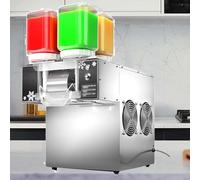 Commercial Air Cooling Snow Ice Maker, High Capacity 120kg/24H, Continuous Ice Shaver for Bingsu and Snowflake Ice, Ideal for Restaurants and Cafes