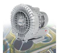 Commercial Air Pump for Aquariums, Hydroponics, and Fish Ponds, High-Power Blower with Efficient Airflow