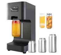 Commercial Automatic Can Sealing Machine for Glass Plastic Tin Cans, Efficient Cup Seaming Solution for Food Packaging