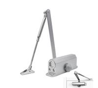 Commercial Automatic Door Closer - Residential Heavy Duty Door Closer, Adjustable Commercial Hydraulic Door Closer | Adjustable Latch for Residential and Commercial Use,