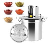 Commercial Automatic Food Mixer,Automatic Pot Stirrer with Mixing Shaft and Steady Scraper,Electric Stirrer for Making Jam, Sauce, Filling, Seasoning Bottom Soup Sauce(20L)