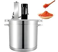 Commercial Automatic Food Mixer, Electric Jam Mixer, 4-Blade Mixing Scraper, Adjustable Stirring Speed, for Making Jam, Sauce, Stuffing, Dressing 20L