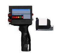 Commercial Automatic Food Production Date Coding Machine Intelligent Handheld Printer Label Barcode QR Code The Weld Is Strong(With ink cartridge)