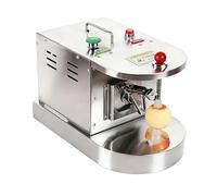 Commercial Automatic Lemon Orange Peeler, Electric Fruit Peeling Machine, 500pcs/h, Adjustable Thickness, Stainless Steel Fruit Skin Remover for Peaches, Kiwis, Mangoes, Potatoes