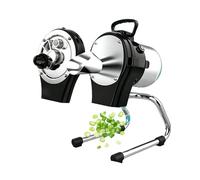Commercial Automatic Scallion Chopper, Adjustable Blade 1-5 mm, 6000 RPM, for Vegetable, Green Onion & Garlic