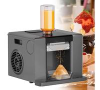 Commercial Automatic Shaved Ice Machine, 60kg/Day Snow Cone Shaver, Snowflake Ice Machine Ice Cream Dessert Shop Equipment for Restaurant, Milktea Shops, Food Truck, Home,Green