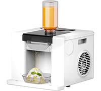 Commercial Automatic Shaved Ice Machine, 60kg/Day Snow Cone Shaver, Snowflake Ice Machine Ice Cream Dessert Shop Equipment for Restaurant, Milktea Shops, Food Truck, Home,Green