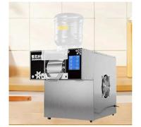 Commercial Automatic Shaved Ice Machine, High-Capacity Snow Cone Maker with Air Cooling for Restaurants and Food Trucks