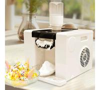 Commercial Automatic Shaved Ice Maker with Self-Cleaning Function, High-Capacity Slushie Machine for Dessert Shops, Restaurants, and Party Use