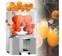 Commercial Automatic Slow Masticating Juice Extractor for Oranges, High Efficiency 20-30 PCS/Min, Ideal for Restaurants, Fruit Shops, and Canteens