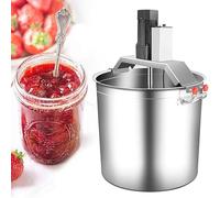Commercial Automatic Stand Food Mixer, 360° Even Stirring for Hot Pot Seasoning, Soup Sauce, and Frying, Stainless Steel Construction