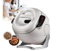 Commercial Automatic Stir Fry Machine - 6L 360° Rotating Pan, 3-Speed Food Processor for Frying, Stewing, & Cooking, Electric Fried Rice Maker for Restaurant & Canteen