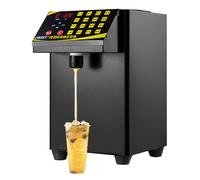 Commercial Automatic Syrup Dispenser, Stainless Steel Quantitative Fructose Machine for Bubble Tea, Coffee, and Beverage Preparation