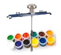 Commercial Barrel Drum Stirrer, 1HP Pneumatic ITank Mixer Machine,IBC Paint Mixer, Folding Propeller, Telescopic Range