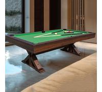 Commercial Billiard Table With Wood Frame,for Game Room, Sports Bar Or Home Entertainment(A1,2.14m)