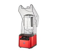 Commercial Blender, 2200W Blender Fruit Juicer Smoothie with Soundproof Cover & 4 Preset Speeds, 74-oz Large Capacity Blender for Milkshakes, Ice Cream, Juices, Strong & Quiet
