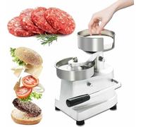 Commercial Burger Patty Maker, Manual Burger Press Machine for Stuffed Burgers, 4-Inch Grill Tool