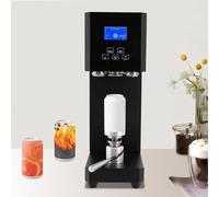 Commercial Can Sealer Machine, 370W Semi-Automatic Sealing for 55mm Diameter Cans, LCD Touch Screen with Counter, Manual Jar Sealer for Glass & Plastic Containers