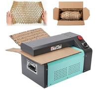 Commercial Carton Cutting Machine for Packaging and Cardboard Management, 5 m/min Shredding Speed, 350mm Cutting Width, DIY Honeycomb Packaging, 110V