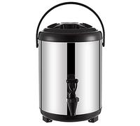 Commercial Catering Urn Tea Hot Water Boiler Dispenser with Faucet, Tea Hot Water Bottle, for Home Brewing Commercial Or Office Use,7.5L(4l)