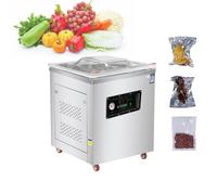 Commercial Chamber Vacuum Sealer for Food Preservation, Automatic Sealing for Delicatessen, Meat, and Seafood