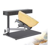 Commercial Cheese Melter,600W Raclette Machine for Restaurants and Cafes, Commercial Grill Heater for Effortless Melting and Grilling of Delicious Cheese