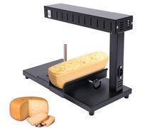 Commercial Cheese Melter,750W Electric Raclette Machine,Swiss Dish Maker,Demi Melting Warmer,2 Pieces of Adjustable Half Cheese Wheel,for Half Nacho Cheese Wheel Sliced Cheese