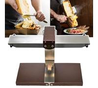 Commercial Cheese Melter Machine, Adjustable 900W Electric Raclette Grill for Home Restaurant, Rapid Heating Raclette Melting Machine