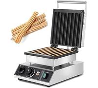Commercial Churro Maker Machine - 1750W Adjustable Temperature Nonstick for Snacks and Donuts