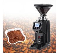 Commercial Coffee Grinder - 60mm Flat Burrs, 19 Grind Settings, Digital Timer, 250W Motor for Espresso to French Press, 1500ml Capacity