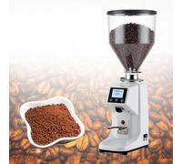 Commercial Coffee Grinder - 60mm Flat Burrs, 19 Grind Settings, Digital Timer, 250W Motor for Espresso to French Press, 1500ml Capacity