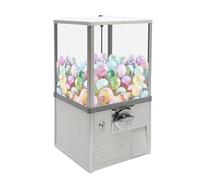 Commercial Coin Operated Gumball Machine - Large Candy & Capsule High Capacity Vending Dispenser for Arcades, Game Stores, Amusement Parks, Fun Centers, Parties & More