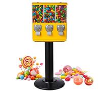 Commercial Coin Operated Vending Machine with Stand - 25 Cent Operation, Includes Keys, Ideal for Outdoor Locations, Game Stores, and Amusement Parks