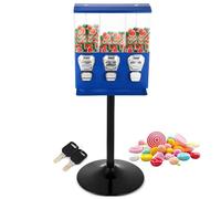 Commercial Coin Operated Vending Machine with Stand - 25 Cent Operation, Includes Keys, Ideal for Outdoor Locations, Game Stores, and Amusement Parks