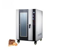 Commercial Combi Steam Oven Multiple Tray Electric/Gas Convection Baking Oven for Bread Pizza Meat Pastries Stainless Steel 304 Industrial Bakery Equipment for Restaurants Food Processing