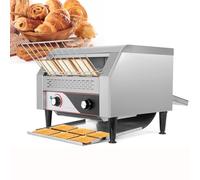 Commercial Conveyor Toaster, 450 Slices per Hour Rotary Toasting Machine, 2640W Electric Bread Machine Heavy Duty Toaster, Automatic Toaster Oven for Hotel Restaurant Cafe