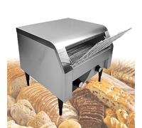 Commercial Conveyor Toaster, Stainless Steel, 150-450 Pcs/H, Adjustable 60-200°C, 7 Speed Settings, 110V/220V for Hotels Restaurants Cafes