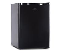 Commercial Cool Compact Single Door Refrigerator and Freezer, 2.6 Cu ft (Black)