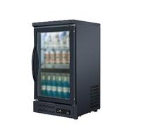 Commercial Counter Height Refrigerator Back Bar Cooler With 2 Glass Door LED Lighting, 7.4cu.ft Undercounter Beverage Refrigerator Cooler For Soda Beer Wine, 36” Wide ( Color : Single Door , Size : 22