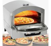 Commercial Countertop Pizza Oven - 2000W Electric Indoor Pizza Maker, Adjustable Time & Temperature up to 350°C, Perfect for Family & Restaurant Use, Versatile Cooking Appliance